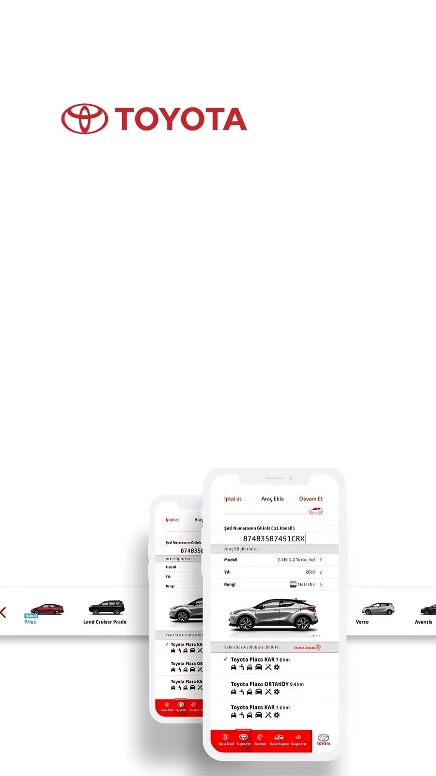 My Toyota — UX / UI